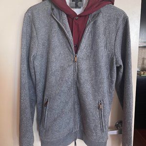 Grey medium Armani Jeans hoodie